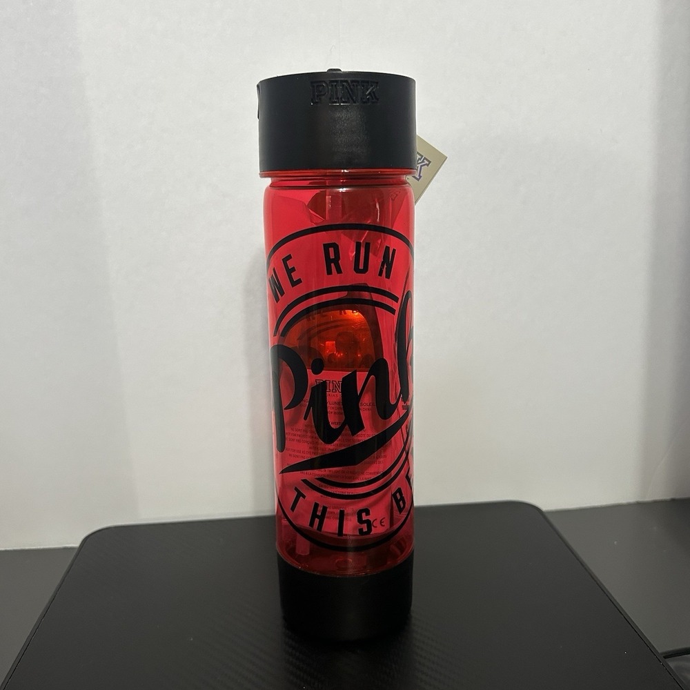 VICTORIA'S SECRET PINK‎ Campus WATER BOTTLE TRAVEL TUMBLER RARE NWT Sunglasses